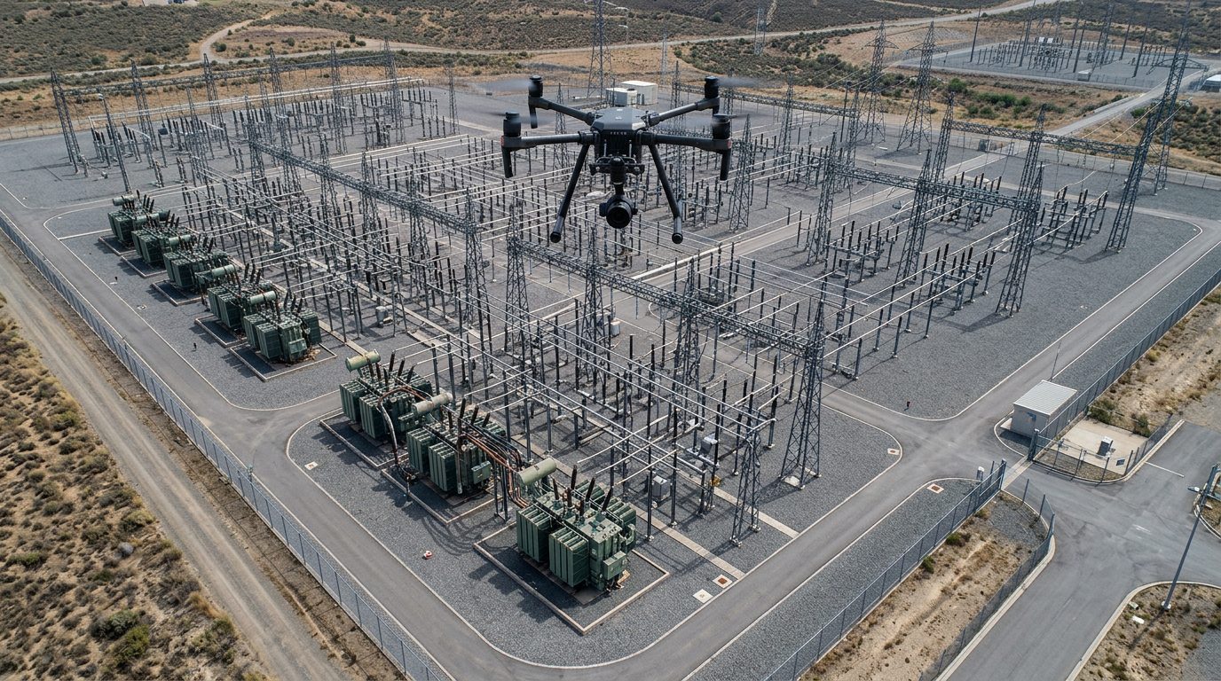Drone photo illustrating: Drone Inspection RFQ Checklist